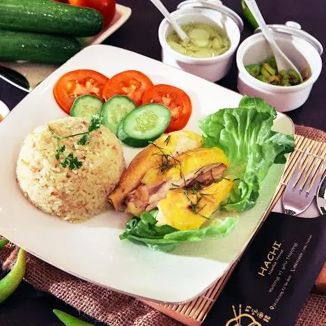 Hình ảnh Com gà luộc