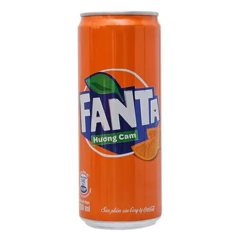 Hình ảnh Fanta vị cam - kèm tẩy đá