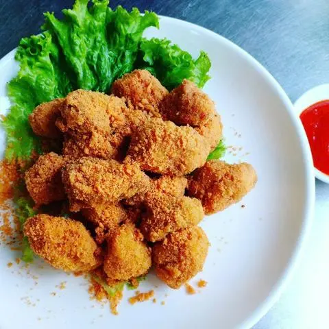 Hình ảnh gà lắc phô mai 