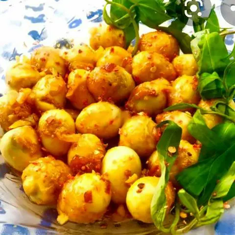 Hình ảnh Trứng Cút Xào Bơ Tỏi
