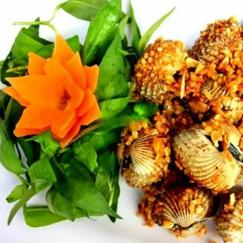 Hình ảnh Sò Huyết Xào Tỏi