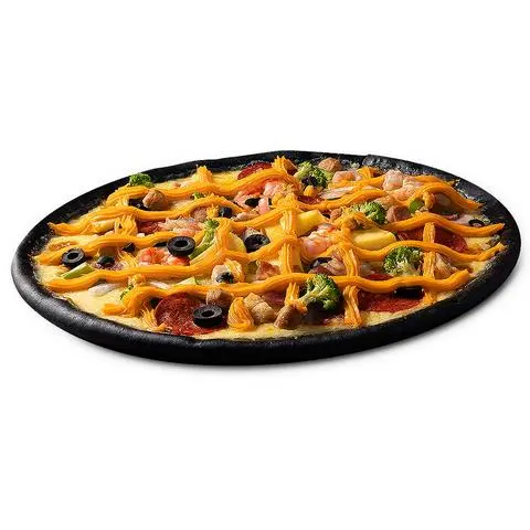 Hình ảnh PIZZA THẬP CẨM KEM CHEESE BÓNG ĐÊM