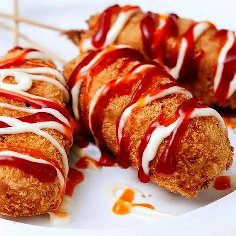 Hình ảnh Hot dog hàn quốc