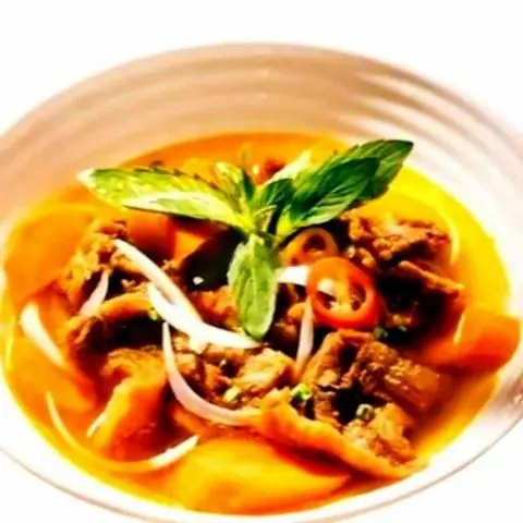 Hình ảnh Combo 2 - bò kho bánh mì - nước nha đam hạt chia
