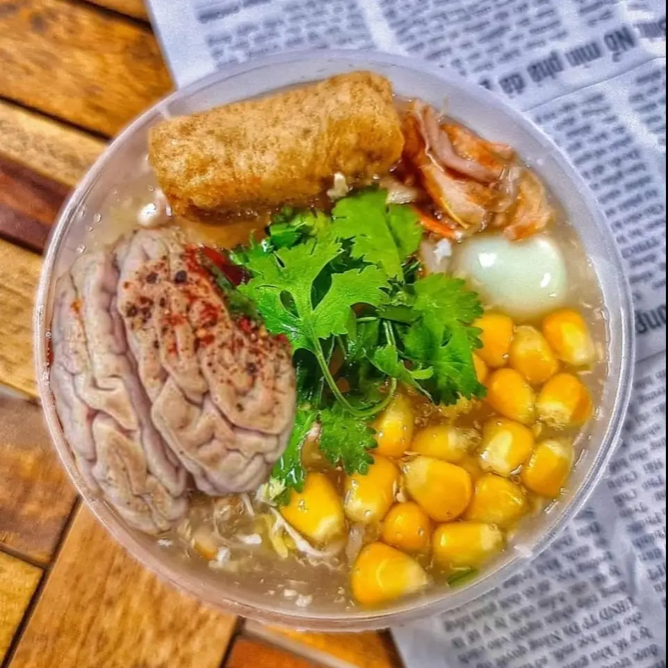 Hình ảnh Súp cua óc heo - nguyên bộ