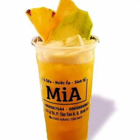 Hình ảnh Nước ép thơm - xoài