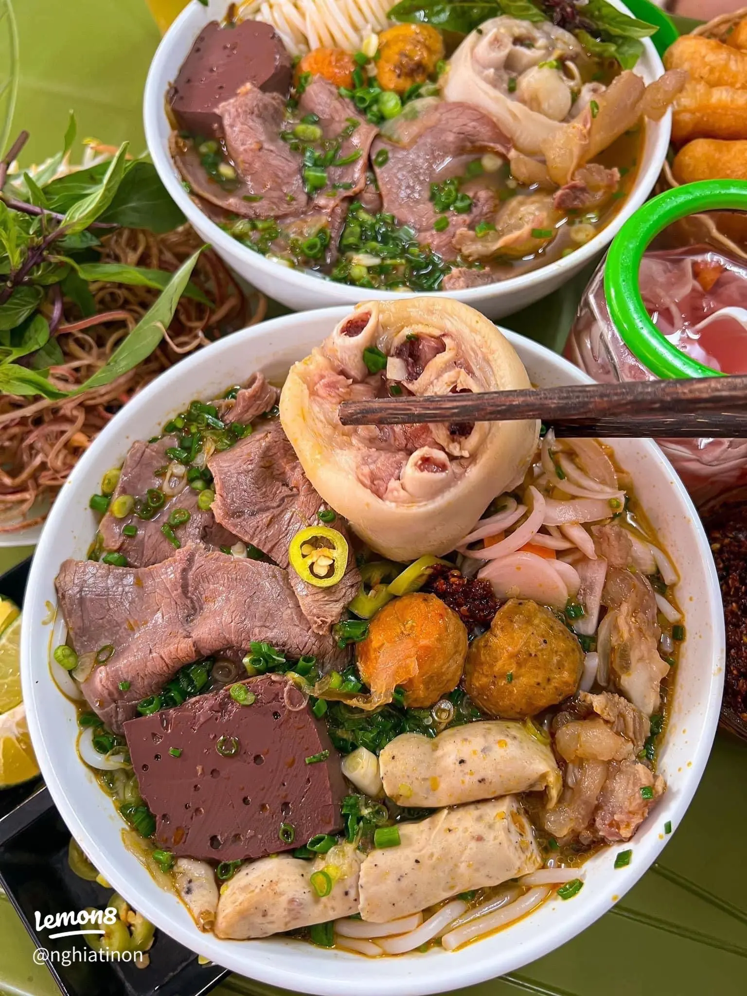 Hình ảnh Bún bò Siu topping