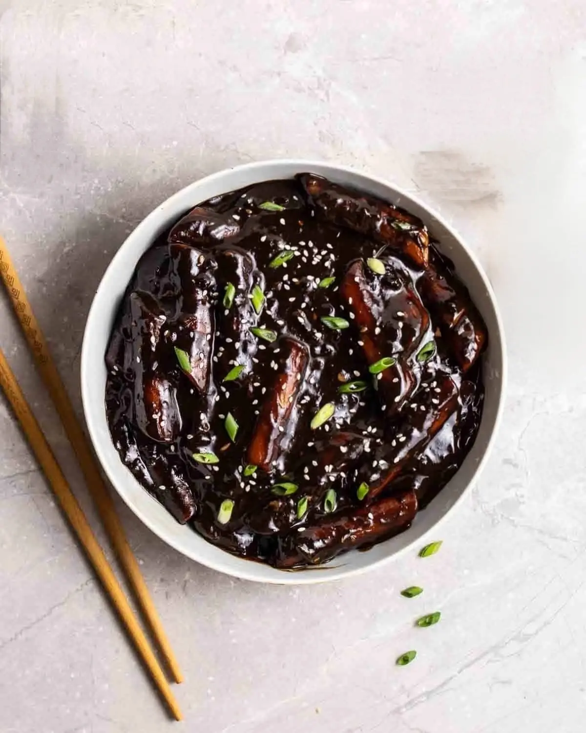 Hình ảnh Tokbokki tương đen