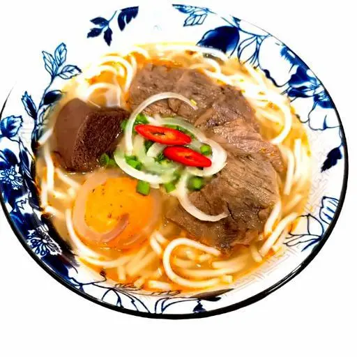 Hình ảnh Combo 1 - bún bò huế - nước sâm hạt chia