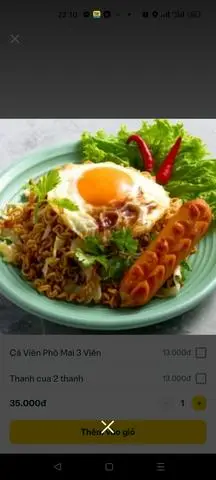 Hình ảnh MÌ TRỘN INDOMIE +TRỨNG+XÚC XÍCH