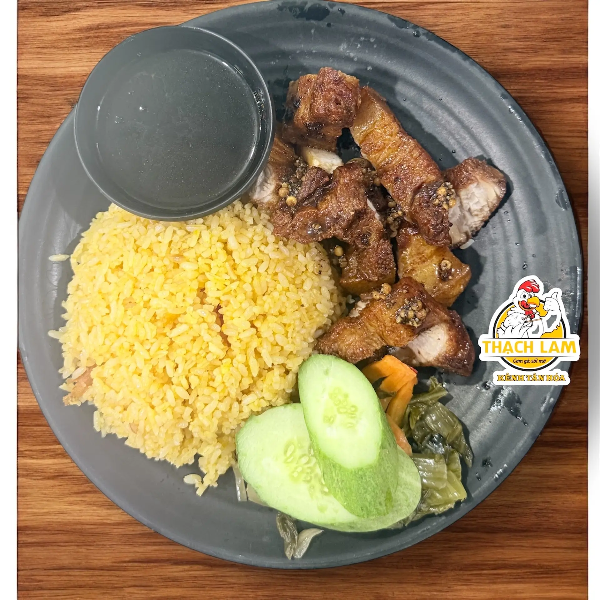 Hình ảnh Cơm Ba Rọi Sốt Tiêu Đen