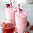 Hình ảnh Trà sữa dâu tây