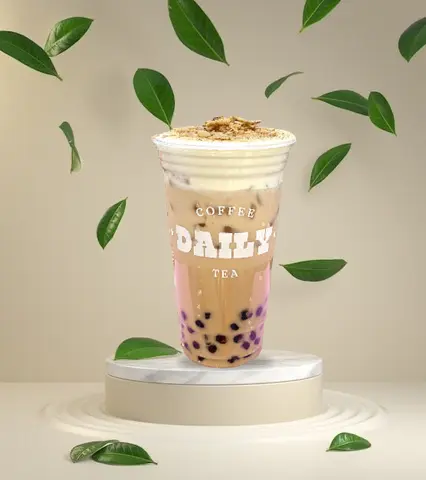 Hình ảnh Trà Sữa Daily Kem Dừa Nướng