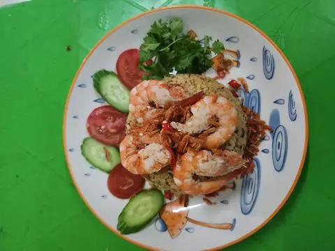 Hình ảnh Cơm Chiên Tôm với ruốt