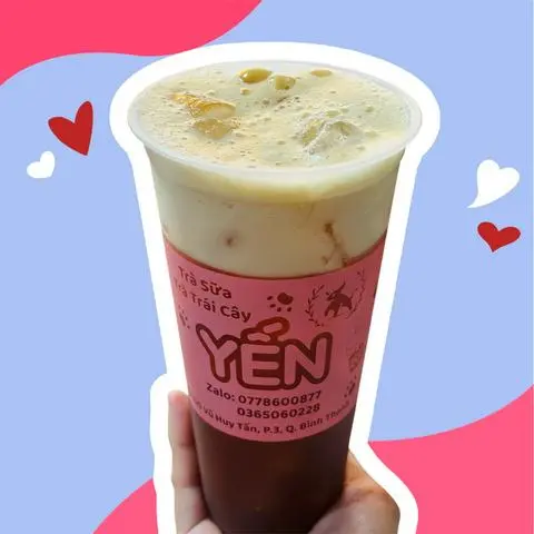 Hình ảnh Hồng Trà tắc Size 700ml