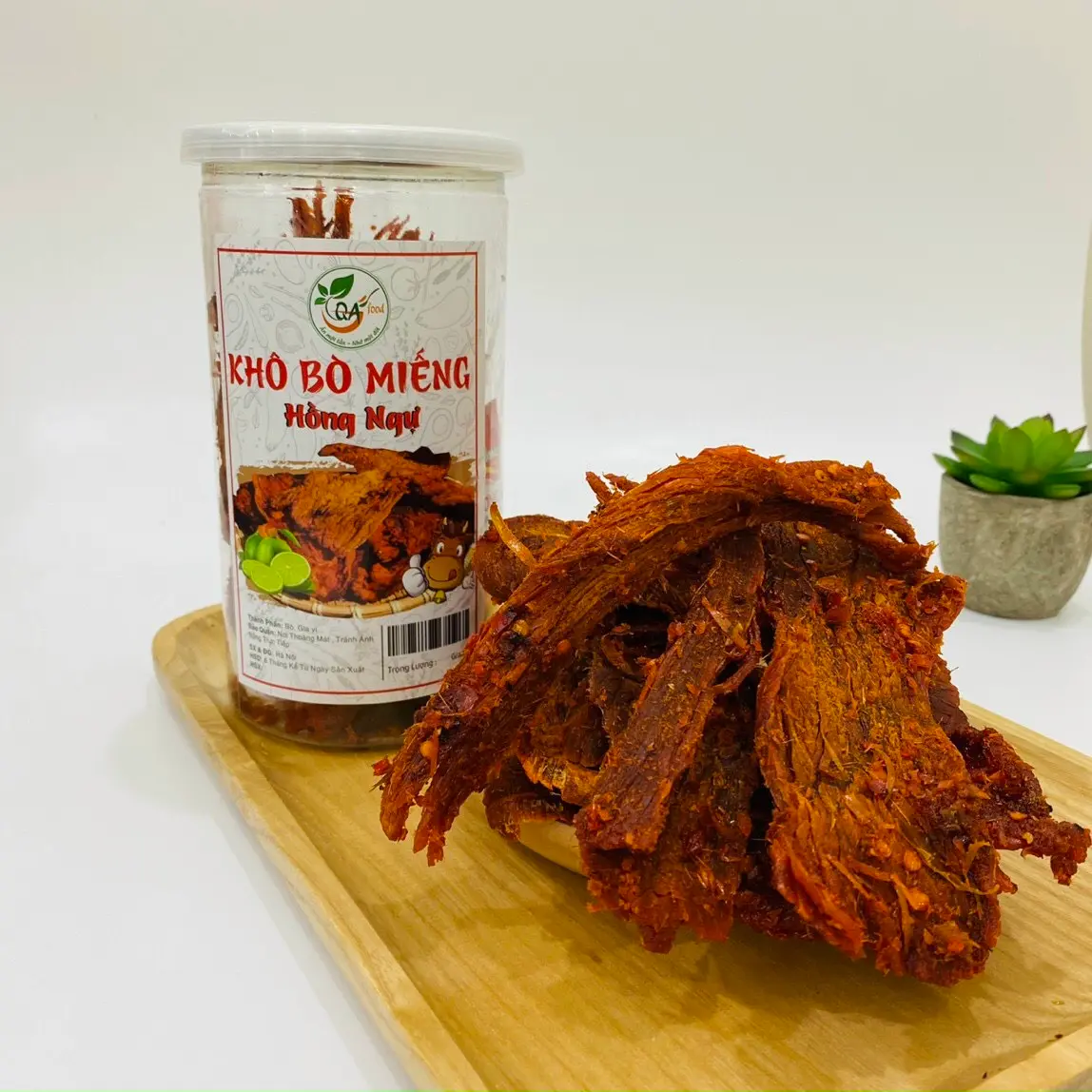 Hình ảnh Bò khô miếng/ hộp 250gr