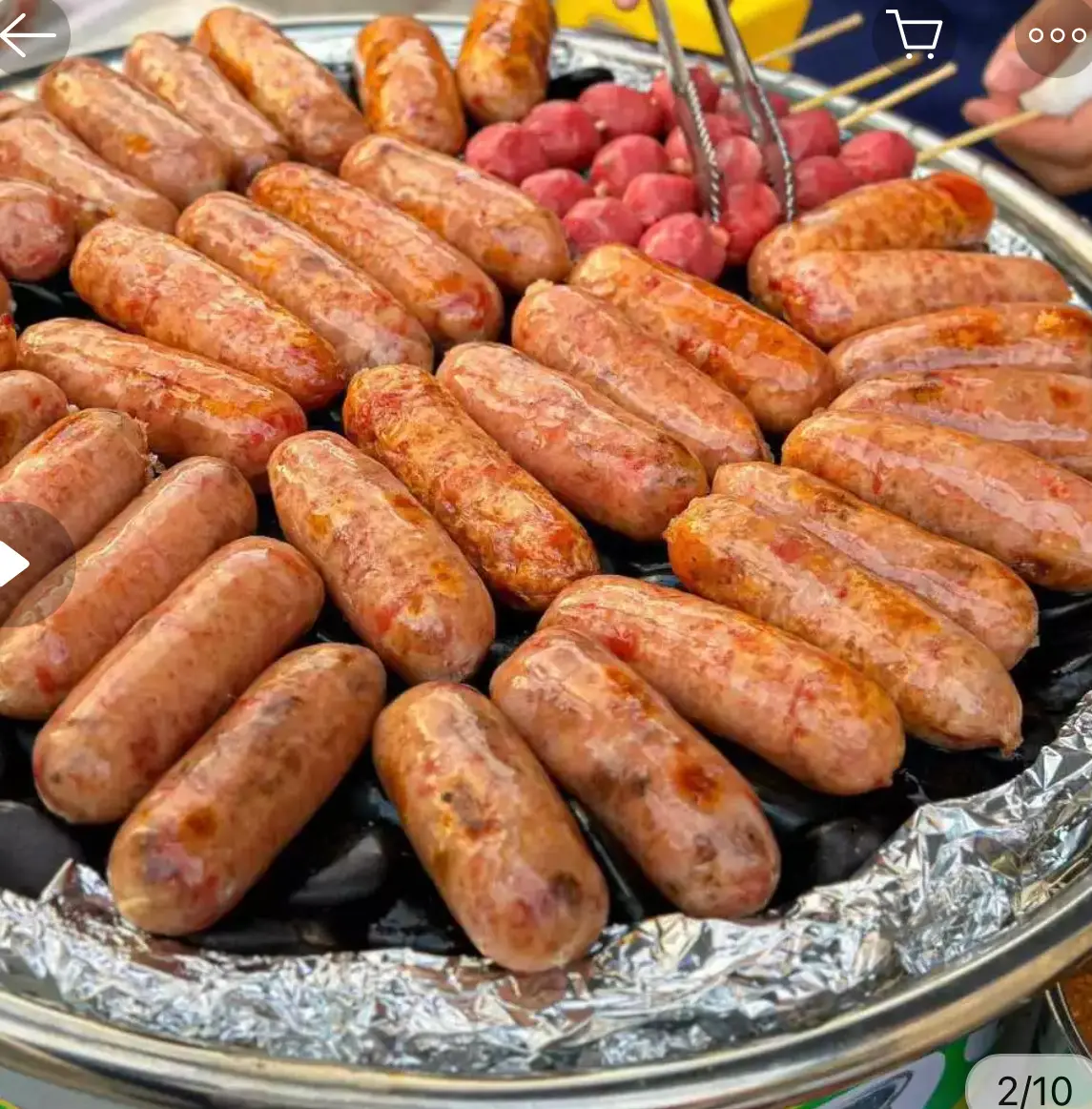 Hình ảnh Combo mua 5 tặng 1 .lạp xưởng nướng đá Hà khẩu 