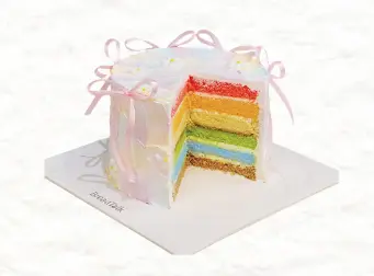 Hình ảnh Fresh cream - Rainbow 17x10cm