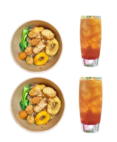 Hình ảnh Combo Mì trộn uyên ương đặc biệt