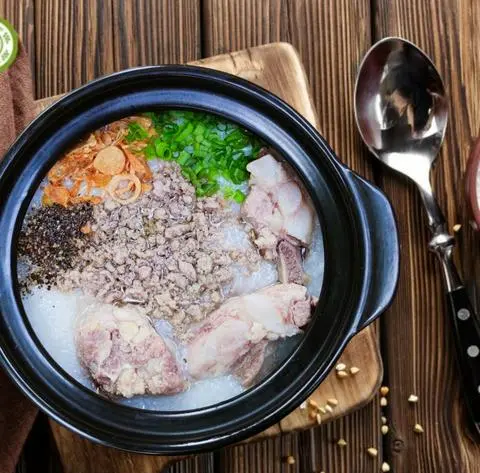 Hình ảnh Cháo sườn thịt bằm 