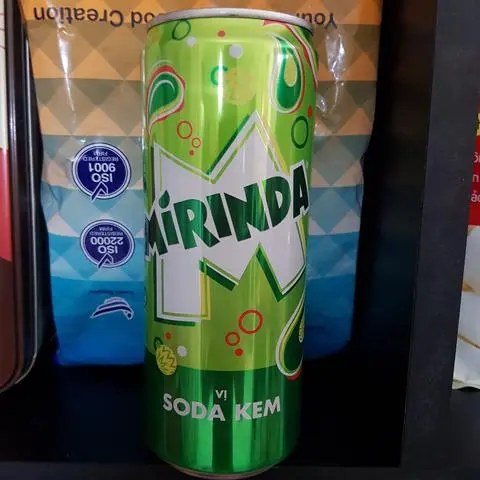 Hình ảnh Mirinda soda kem