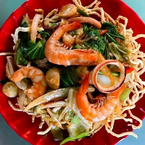 Hình ảnh Mì giòn xào thập cẩm