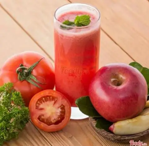 Hình ảnh Nước ép Táo - Cà Chua