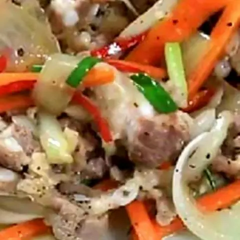Hình ảnh Bò xào củ hành