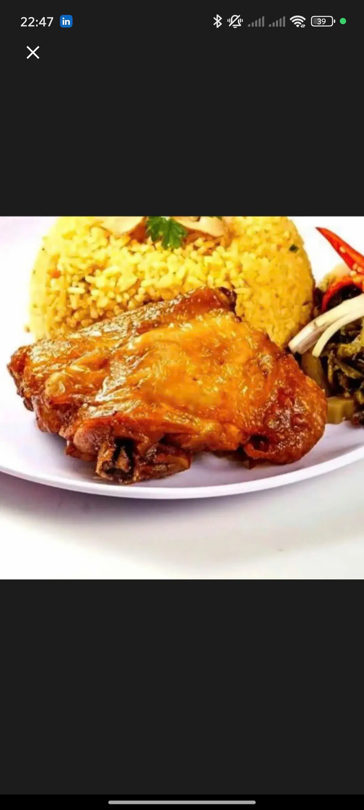 Hình ảnh Má Đùi Gà Xối Mỡ Không Cơm