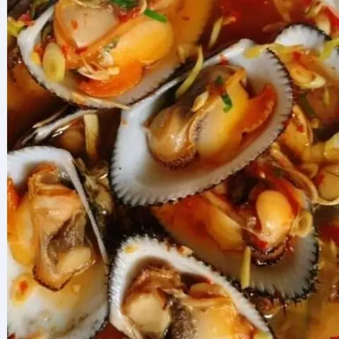 Hình ảnh Sò Lông Hấp Thái