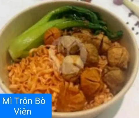 Hình ảnh Mì Trộn Bò Viên 