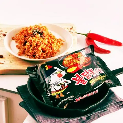 Hình ảnh Mì Gà Cay samyang Vị Truyền Thống-1 Gói 