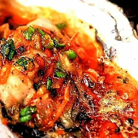 Hình ảnh Hàu nướng sate 2 con