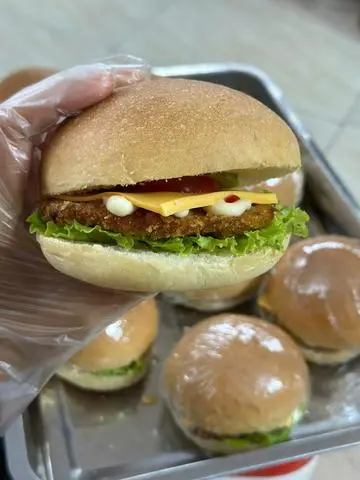 Hình ảnh bánh mì hamburger