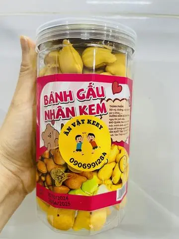 Hình ảnh BÁNH GẤU NHÂN KEM (350gr)