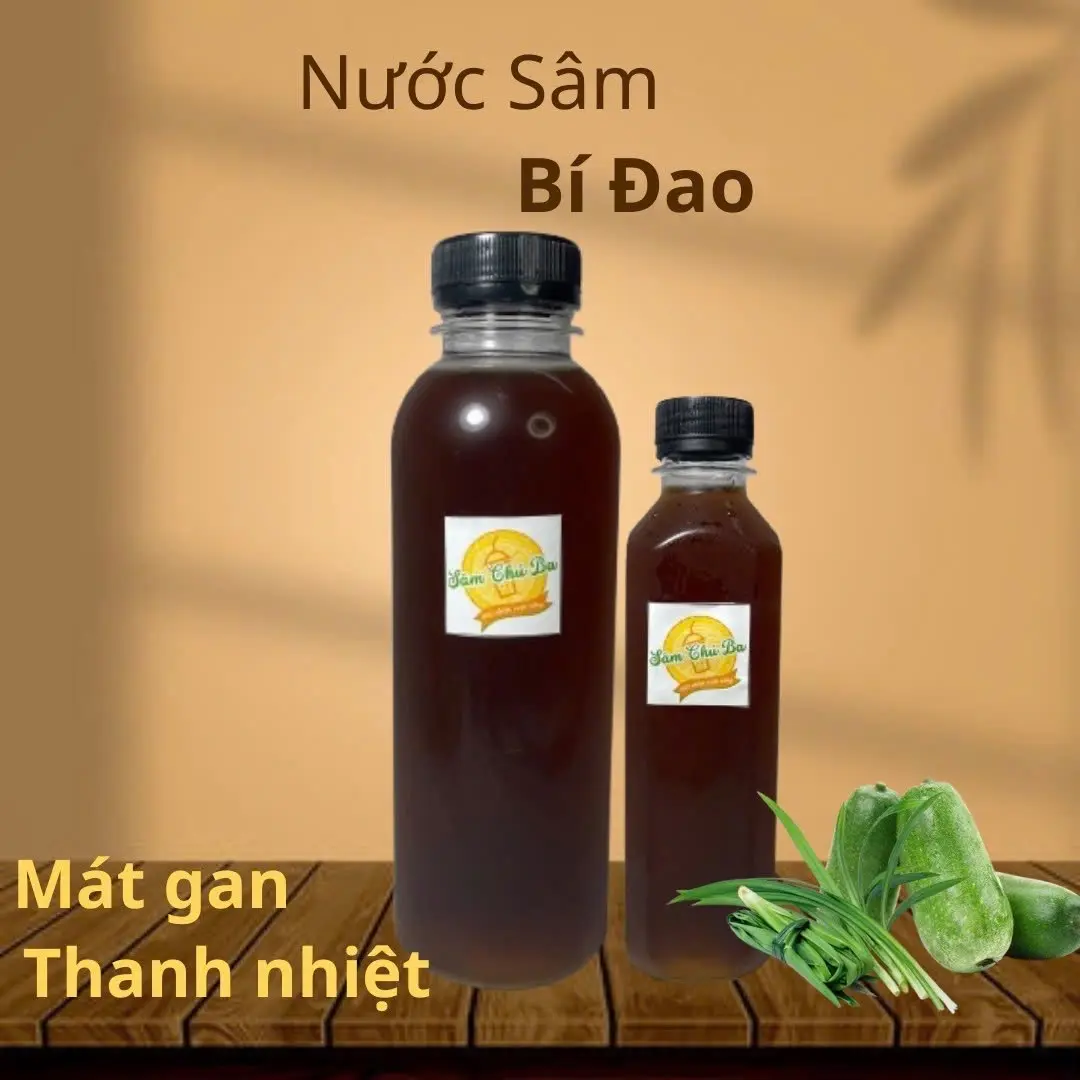 Hình ảnh Sâm bí đao chai 1L 