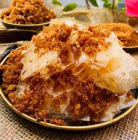 Hình ảnh Bánh Tráng Cháy Tỏi 60g