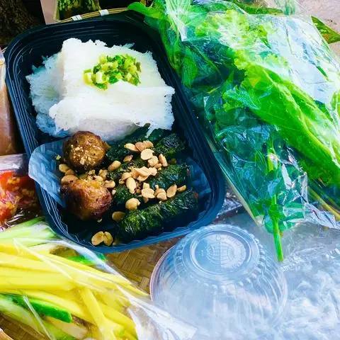 Hình ảnh  Phần thập cẩm Lá Lốt - Mỡ chài / 1 Phần