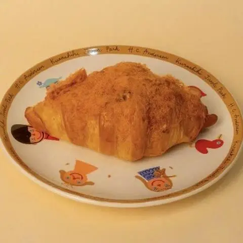 Hình ảnh Croissant trứng muối