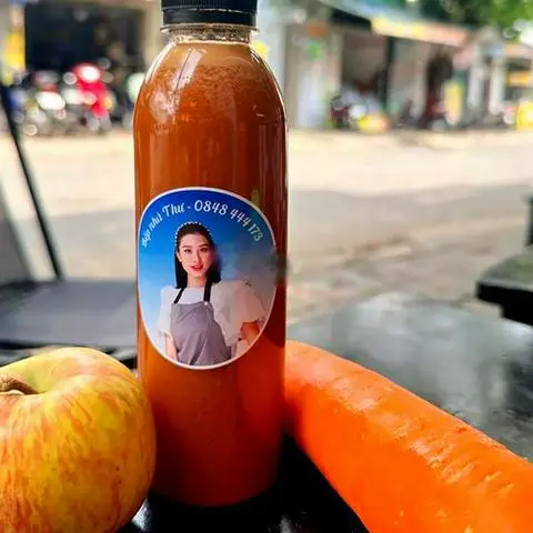 Hình ảnh Nước ép táo mix cà rốt