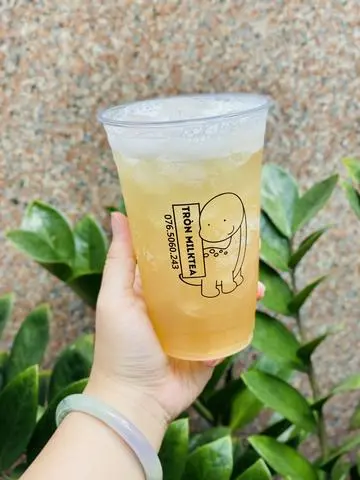 Hình ảnh Trà Gạo Rang nguyên lá 