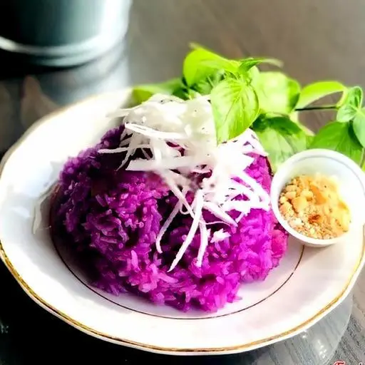 Hình ảnh Xôi lá cẩm (hộp nhỏ)