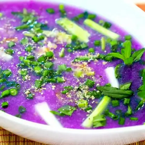 Hình ảnh Canh khoai mỡ thịt bằm