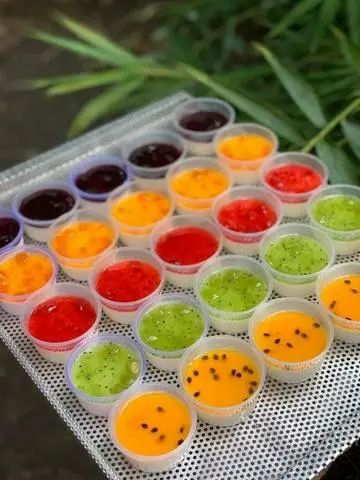 Hình ảnh Panna cotta chanh dây