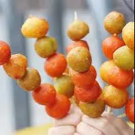 Hình ảnh Combo cá, bò, tôm chiên / chiên nước mắm / chiên sốt me (30 viên) ăn kèm rau răm, tương ớt