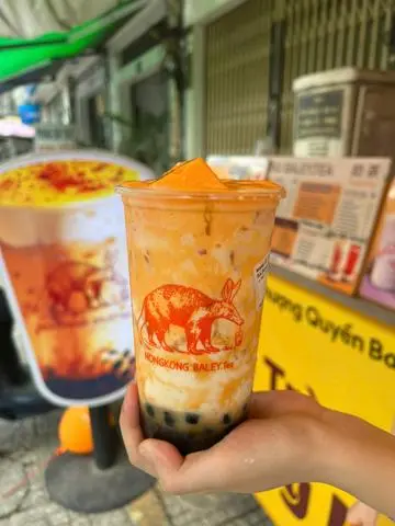 Hình ảnh Sữa tươi sốt phô mai dẻo