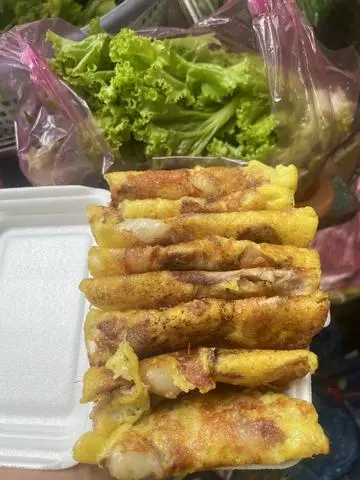 Hình ảnh Bánh xèo thịt . 