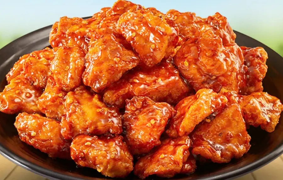 Hình ảnh Gà rán không xương sốt cay (10 miếng) - 매운소스 순살치킨 