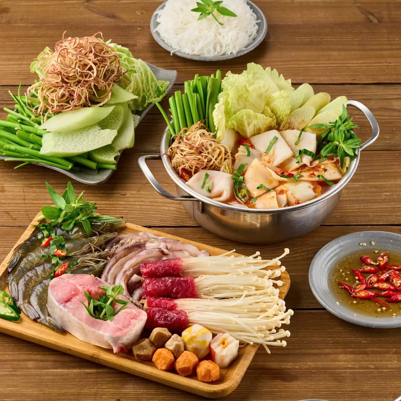 Hình ảnh Lẩu Thập Cẩm Vị Thái (Vừa)