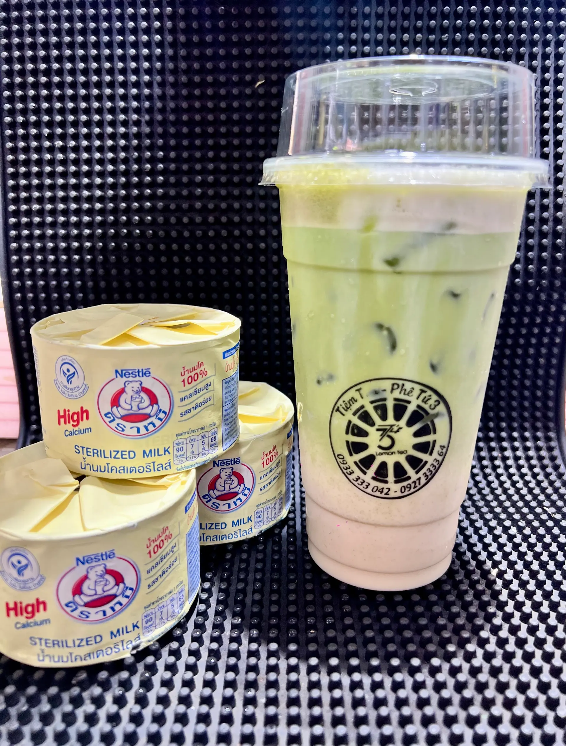 Hình ảnh Matcha sữa gấu